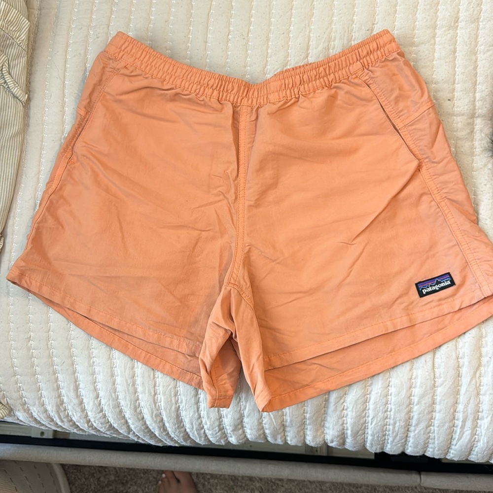 Orange Patagonia Baggies Shorts - Womens